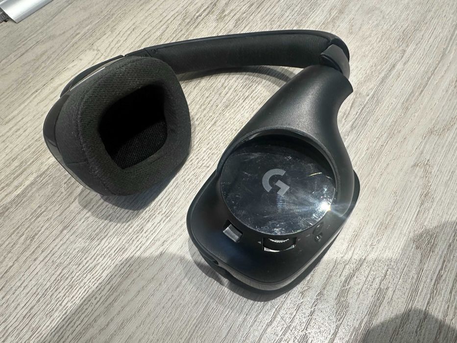 Слушалки Gaming Безжични Logitech G533, DTS Surround 7.1, Черни