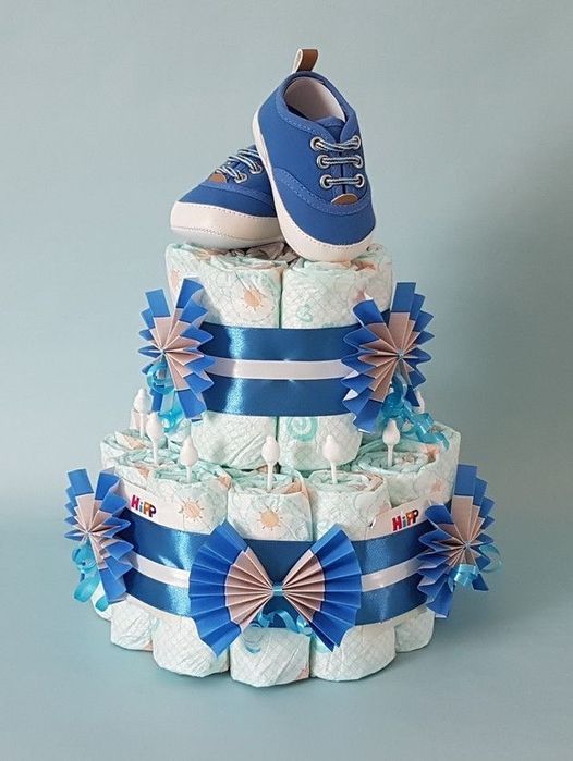 Подарок из подгузников