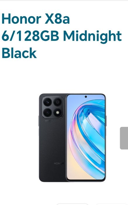 Honor X 8 a kafolati bilan