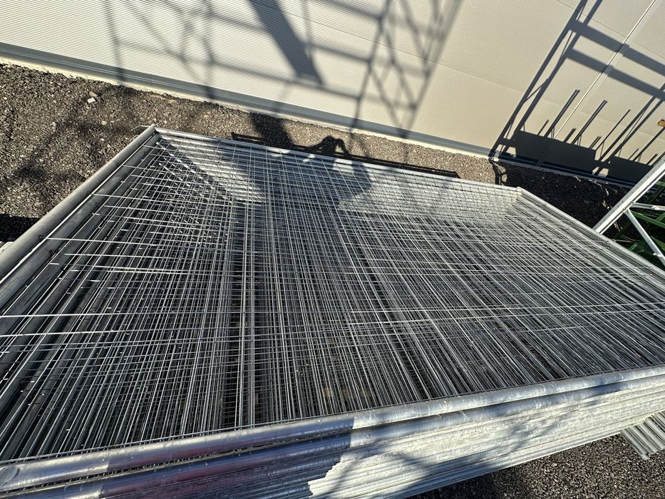 Gard provizoriu șantier zincat  Italia