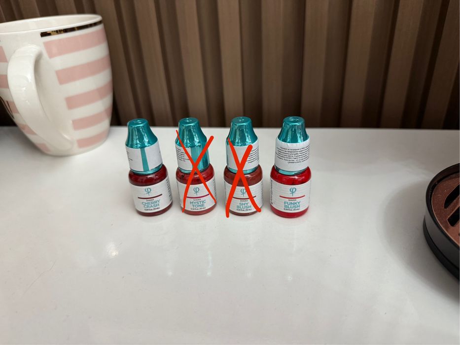 Perma blend Пигменти за перманентен грим Phiacademy