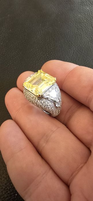 Inel dublu extraordinar argint