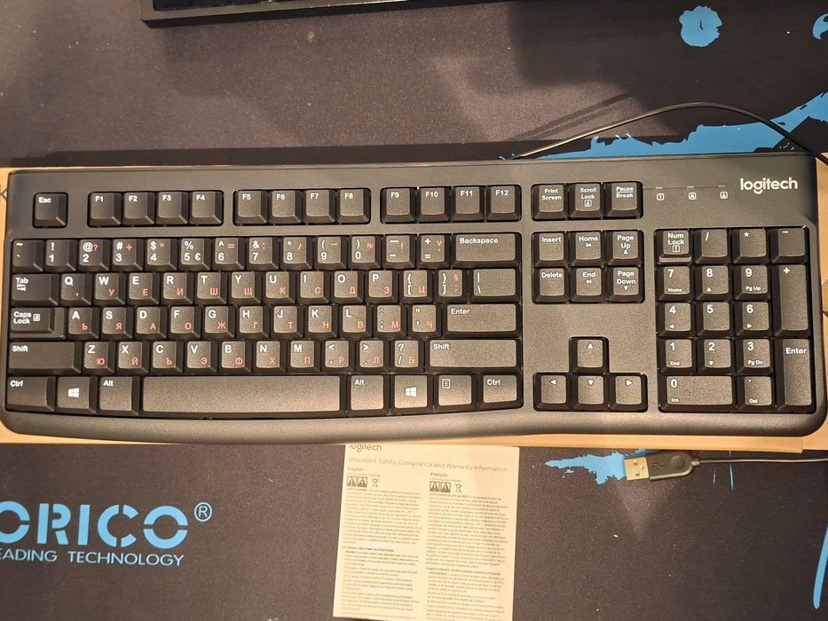 Чисто нова! Клавиатура logitech k120