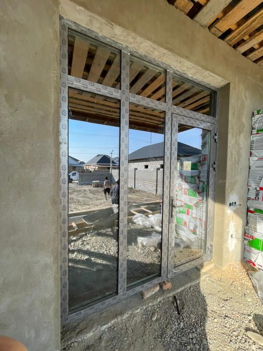 Пластиковые алюминиевые окна двери