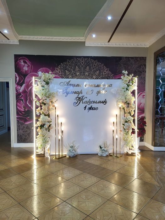 Фото зона, банер