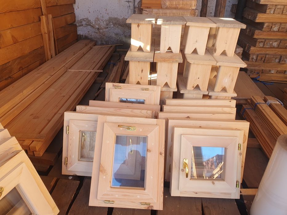 Форточки деревянные 50×40, 40×40