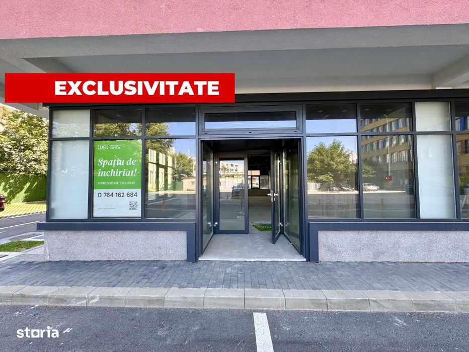 Inchiriere Spatiu Comercial 118 mp- Unirea Towers. 2 parcari incluse.