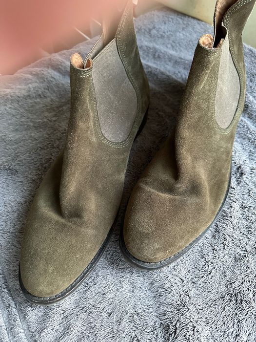 Ghete piele intoarsa Kare Nr 44