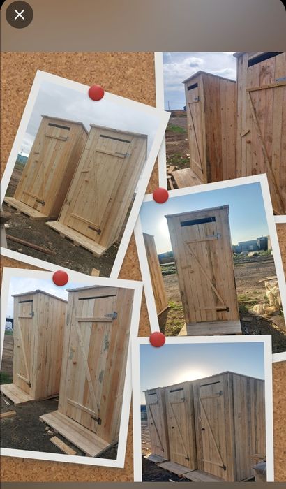 Продам деревянные туалеты дачные