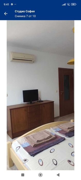 Дава се под наем Едностаен апартамент в Приморско - 33 кв.м за 204 € - Снимка #5