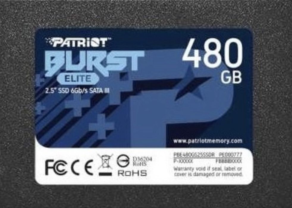 Ssd patriot 480gb
