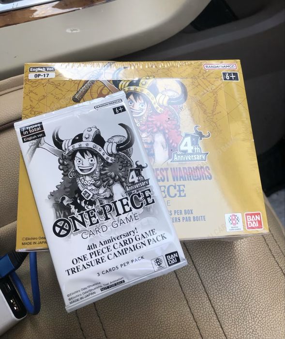 One piece OP-17 Anniversary Set