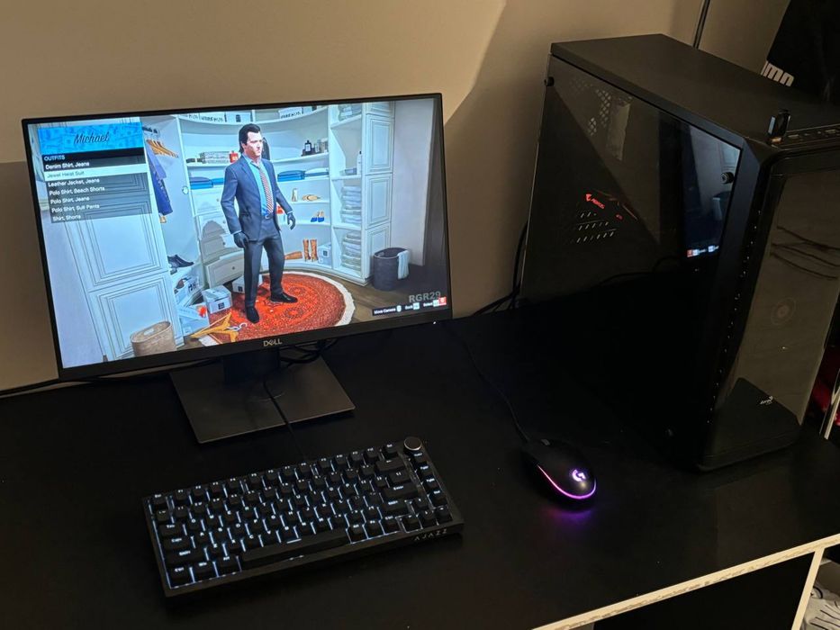 Игровой компьютер , пк, системный блок, монитор, процессор, видеокарта