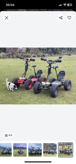 Продам электро квадро скутер