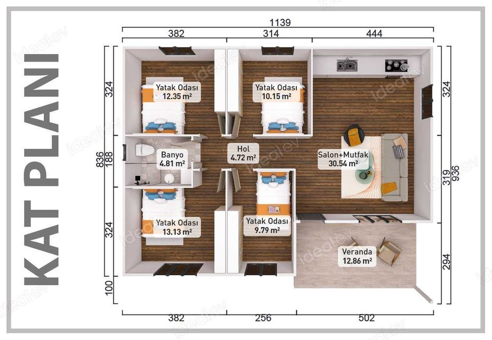 Продава се Къща в София, Летище София - 100 кв.м за 167 €/кв.м - Снимка #3