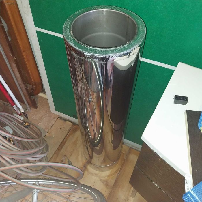 Horn/cos fum inox nou 1 segment 200 mm