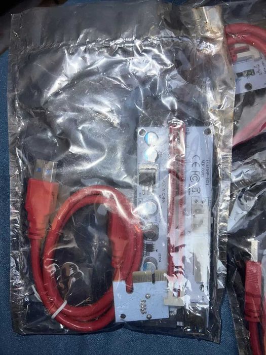 Рейзъри Екстендери Mining Riser PCI 1x to 16x ver.8