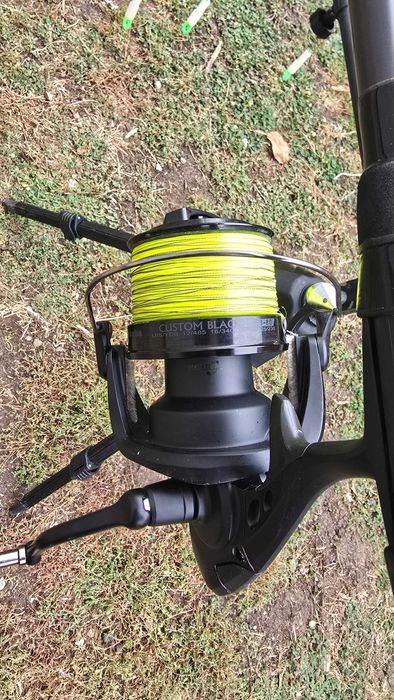 Set lansete Okuma Custom Black si rodpod+avertizori si hangere