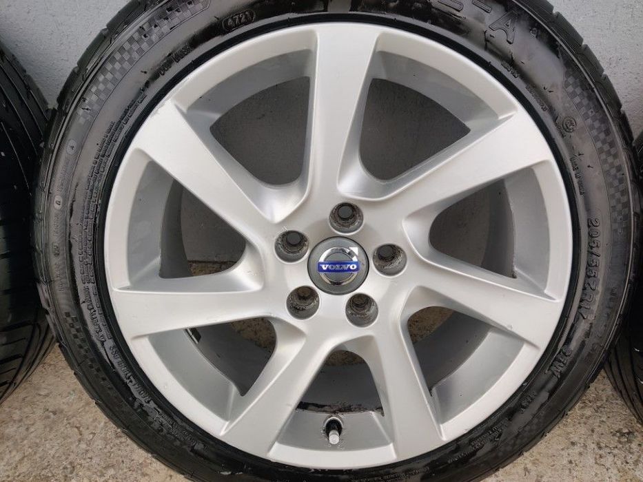 Jante PANDORA 17" Volvo S60 V60 S80 V70 S40 V40 V50 C30 C70 XC70 + anvelope 205/50 R17-31341738