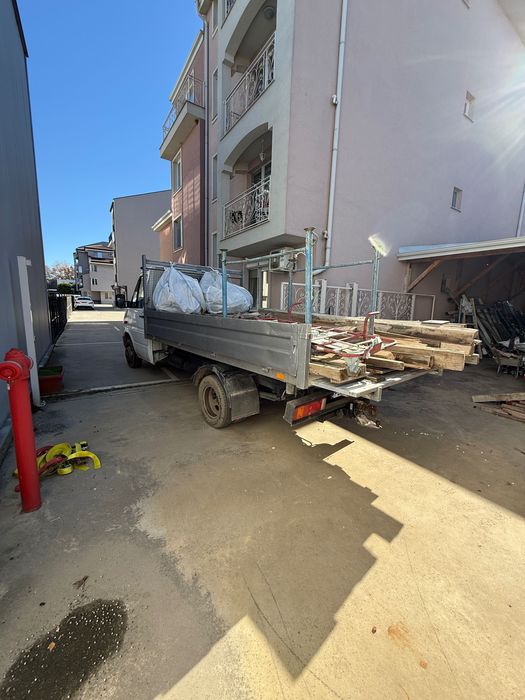 Транспортни услуги, превоз със самосвал, бус, камион