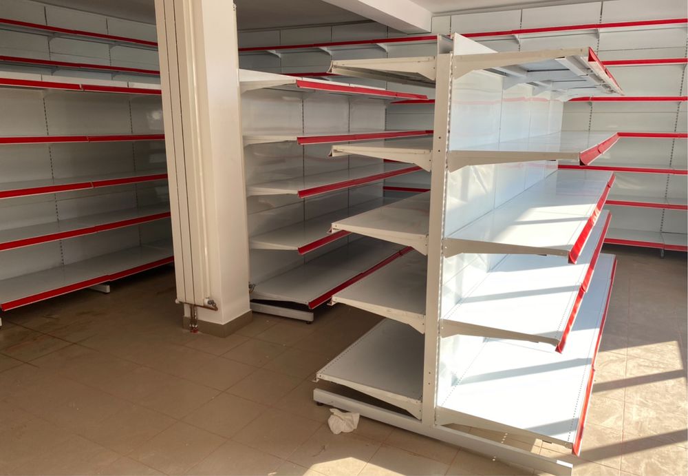 Rafturi pentru magazin metalice reglabile