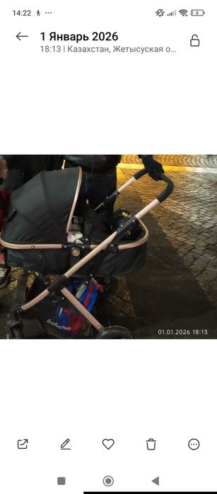 Коляска прогулочная