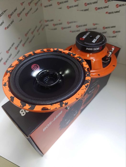 KALONKA BOS 6588 16sm Avto Kolonka – 80W Kuchli Ovoz MidBass