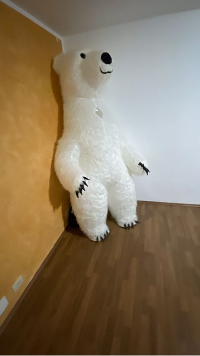 Mascotă urs gonflabil