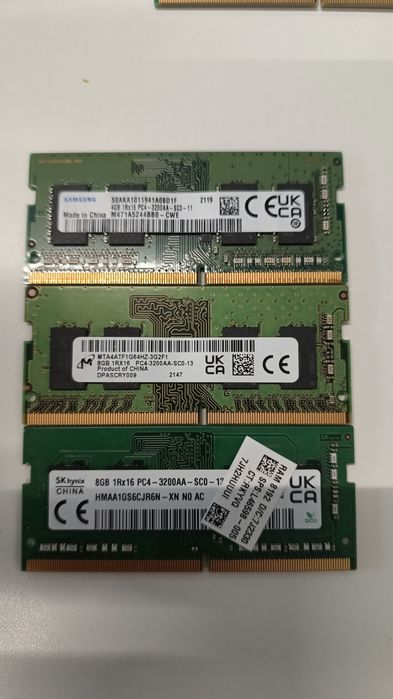 Memorie RAM ddr4 ddr5 8Gb