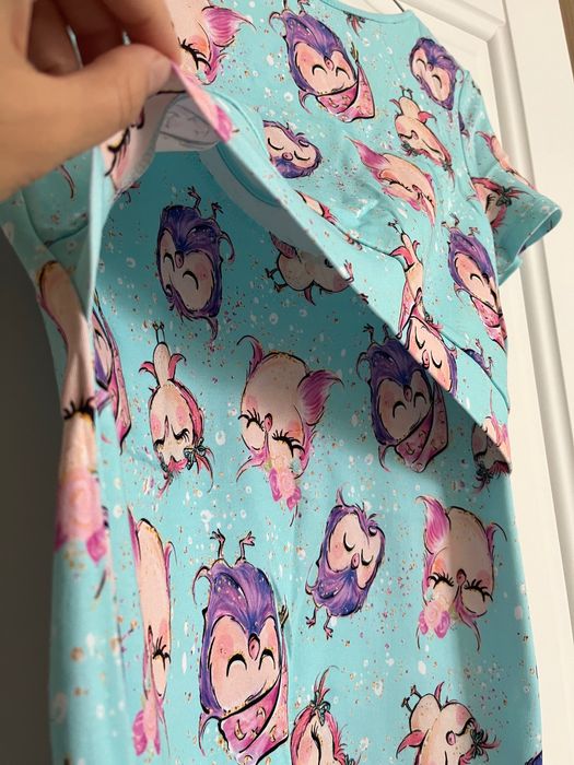 Домашнее платье для кормящей мамы