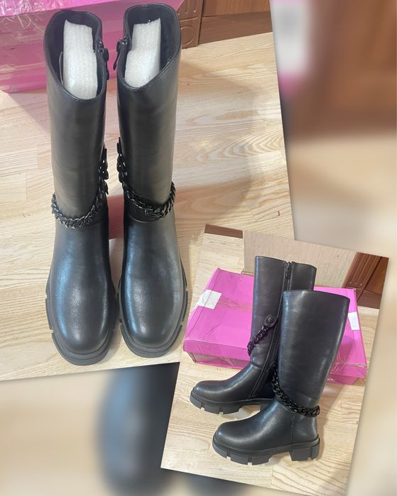 Сапоги зимние подростковые