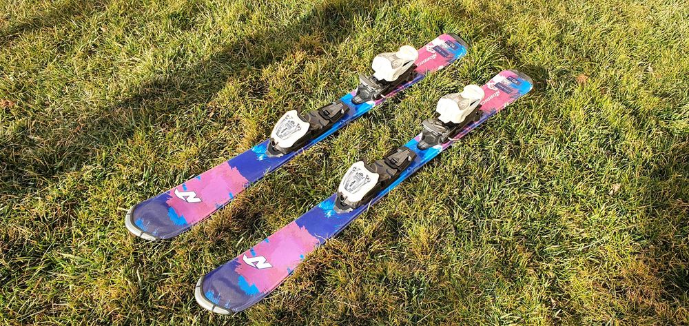 Детски ски 90см Nordica Little Belle + щеки 80см