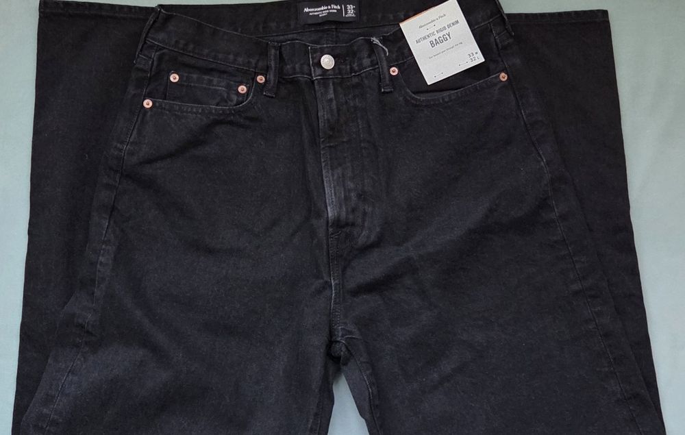 Дамски Черни дънки Abercrombie&Fitch