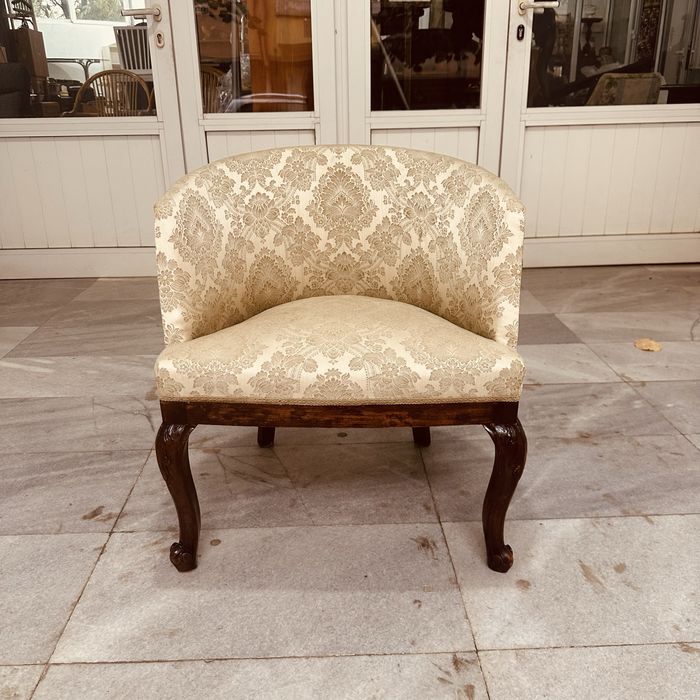 Винтидж кресло / барел фотьойл – около 1950 г.