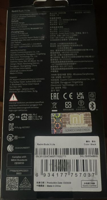 Redmi Buds 3 Lite (original)