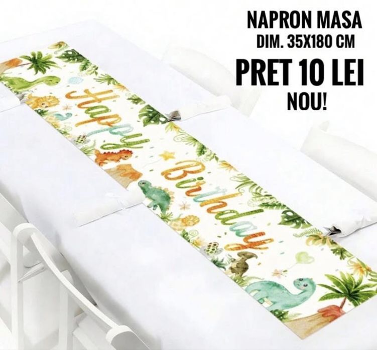 Lot articole decor petrecere Dinozauri