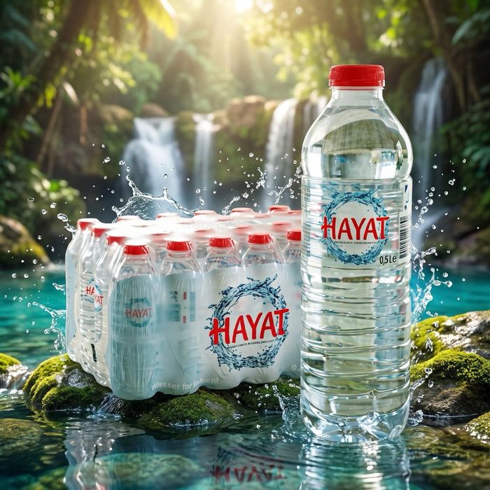 Hayat su natural mineral water Turkey