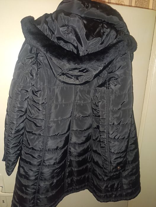 Ново Дамско дълго яке с качулка Marezzi