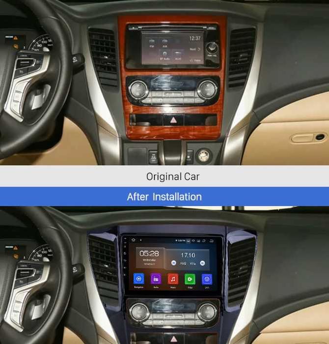 MITSUBISHI PAJERO SPORT 2017 USA 9'' андроид навигация, 9793