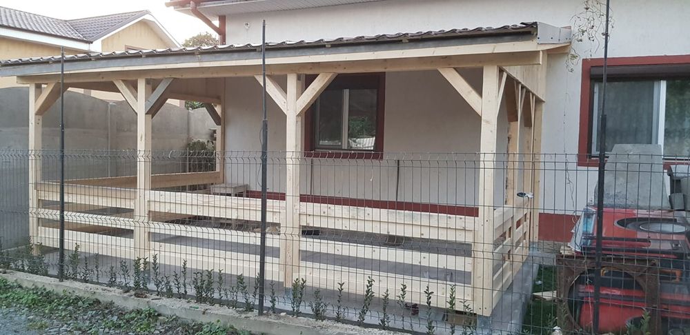 Foisor, pergola, gard.