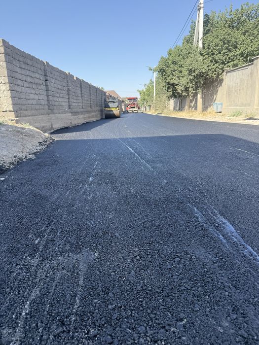 Асфальт укладка