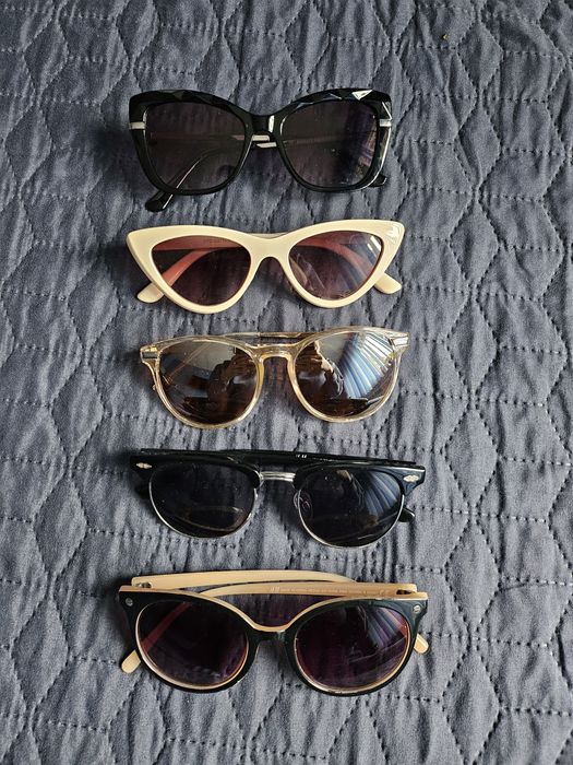 Слънчеви очила, 5 чифта