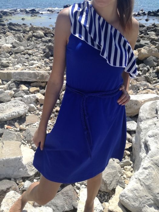 Дамска памучна лятна рокля-100% памук