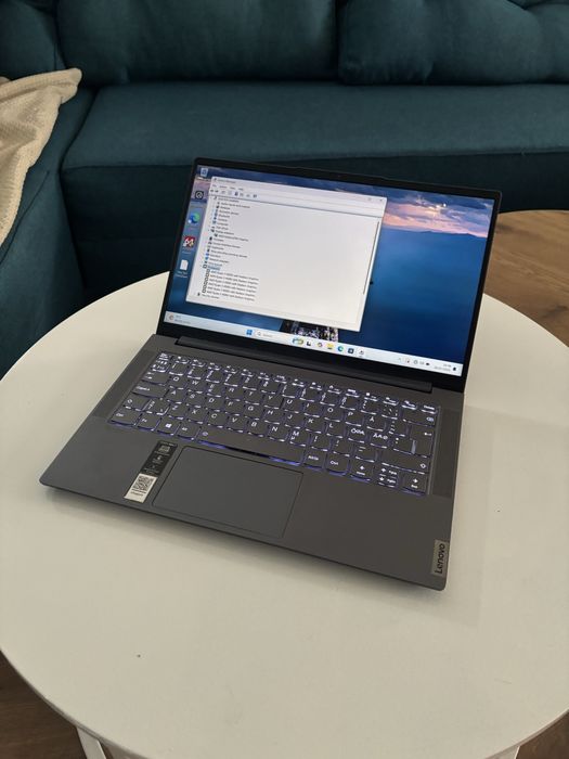 Lenovo Yoga Slim 7 • Ryzen 5 4500u • 512 SSD• impecabil• geanta cadou