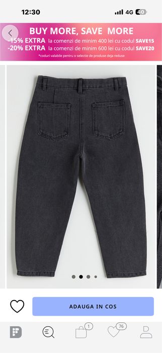 Blugi fetite marime 122