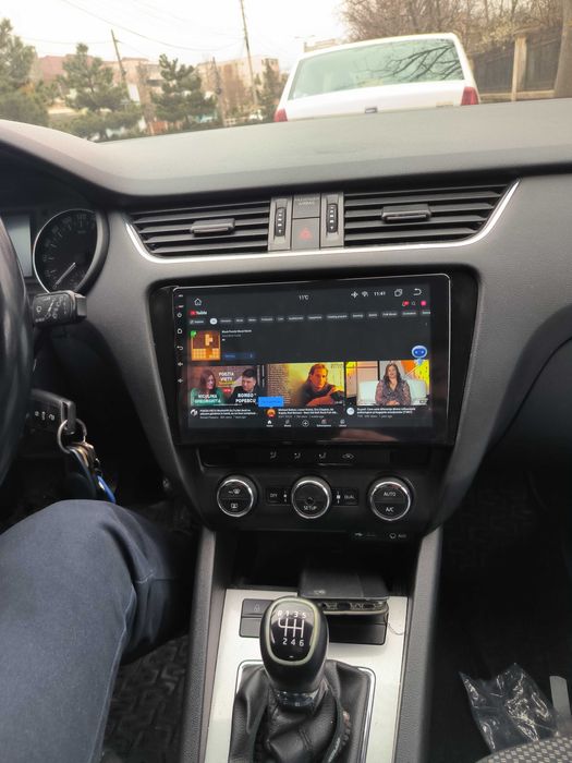 Navigatie Android Skoda Octavia  WiFi Internet Waze YouTube