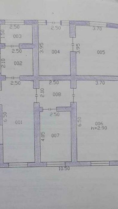 Нурафшон.(Тойтепа ). Обл.кадастр. Продам 5 комнатный дом на 9 сотках .