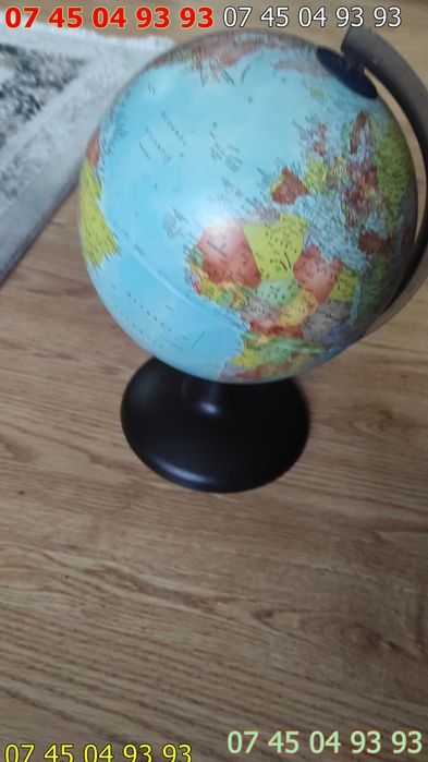 Glob pamantesc 15cm 25cm 30cm diametru cu iluminare si fara