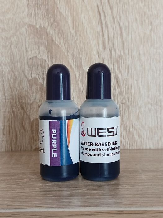 Штемпельная краска для печатей и штампов