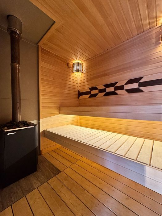 Мобильная баня из контейнера